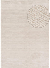 Carmel Cream-Beige Striped Rug | 6010
