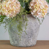 Aged Stone Ceramic Vase