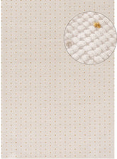 Carmel Cream-Gold Dots Rug | 6080