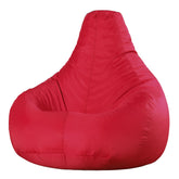 Bean Bag Bazaar Recliner Gaming Bean Bag Chair, Red, Indoor Outdoor Water Resistant Fabric, Large Beanbag with Filling Included, Gaming Chair, Outdoor