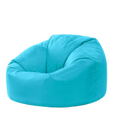 Bean Bag Bazaar Outdoor Bean Bag, Aqua Blue, Water Resistant Fabric, Large Beanbag with Filling Included, Floor Chair, Garden Chair, Outdoor Seating,