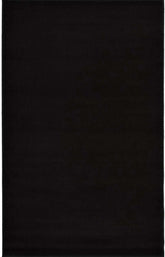 Maestro Solid Black Rug