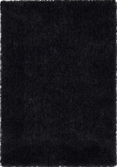 Chicago Black Shaggy Rug