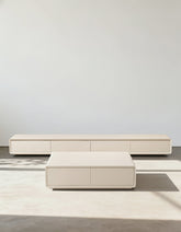 Addie TV Stand, Cream