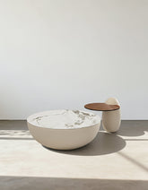 Oliver Nesting Coffee Table, White