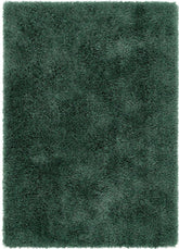 Chicago Forest Green Shaggy Rug