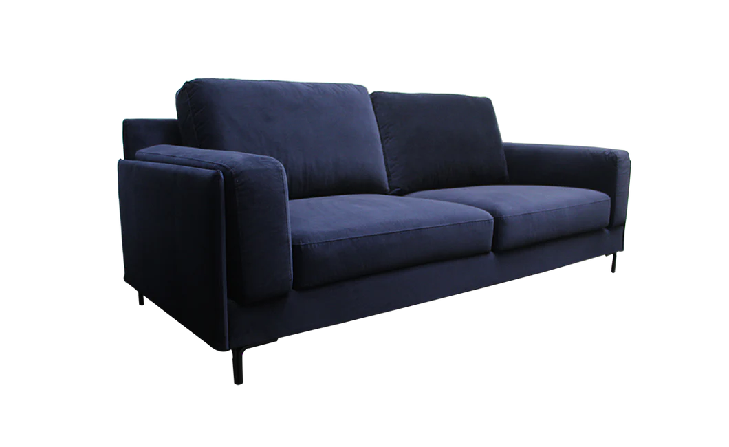 Almera 2 Seater Sofa - Dark Blue