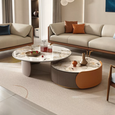 Audrey Nesting Coffee Table, Sintered Stone