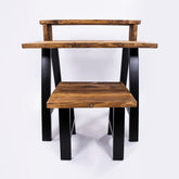 Bespoke Work From Home Desk & Stool - Insustrial Furniture