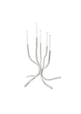 Aluminium Small Candelabra