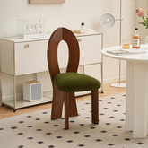 Caradoc Mermaid Dining Chair, Oak & Velvet