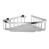 Smedbo Sideline Polished Chrome Corner Shower Basket DK2021