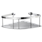 Smedbo Sideline Polished Chrome Corner Shower Basket DK3031
