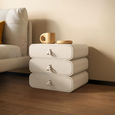 Darcie Bedside Table, Cream