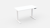 Classic Electric Height Adjustable Desk White (Wood Top) – Purus Life