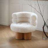 Enid Armchair, White Armchair