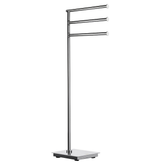Smedbo Outline Lite Polished Steel Towel Stand FK604