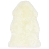 Genuine Natural Cream Sheepskin Faux Fur Rug