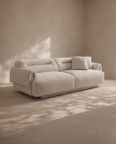 Frankie 3-Seater Sofa - Chex Steam Bouclé