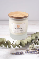 Frosted Glass Candle - And Restore