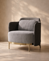 Gemma Lounge Chair - Grey