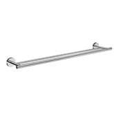 Smedbo Home Polished Chrome 65 cm Double Towel Rail HK3364