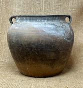 Vintage Grey Brown Shanxi Ceramic Pot KX3112B