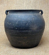 Vintage Grey Shanxi Ceramic Pot KX3112G