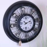 Engine Style Industrial Wall Clock 40cm
