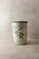 Vintage Glazed Chizou Flower Pot - 4