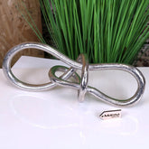 Armo Metal Knot Sculpture Luxury Ornament 38cm