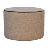Serenity Large Round Footstool | Boucle