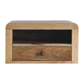 Chunky Oak-ish Floating Bedside Table | Wall-Mounted