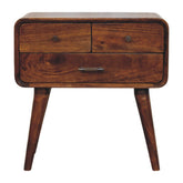 Avora 3-Drawer Chestnut Chest of Drawers