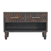 Arno Shoe Storage Unit Storage Bench | Brass Velvet Open Shelf