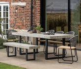 Taranto 8 Seater Dining Table - Outdoor
