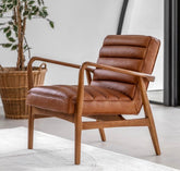 Datson Arm Chair - Vintage Leather