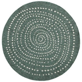 Indoor Outdoor Bali Reversible Round Rug