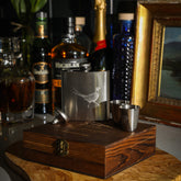 Pheasant Hip Flask & Cup Set