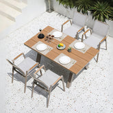 Kaitlyn Outdoor Dining Chair Table Set, Small Outdoor Table