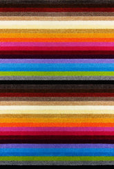 Alya Striped Multicolour Rugs | 117M