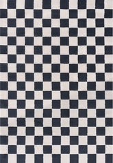 Loft Checkerboard Blue Rug