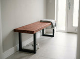 The Bruton Bench — Mahogany