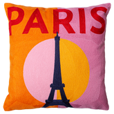 Paris Needlepoint Cushion