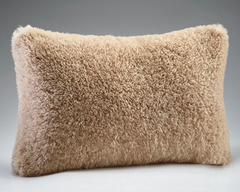 Pebble Oblong Faux Fur Cushion