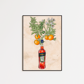 Aperol & Oranges - A5 Print