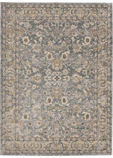 Raja Traditional Rug – Grey Vintage Elegance