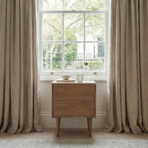 Scandinavian Light Walnut Oslo Bedside Table