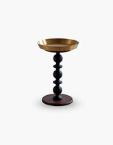 Cosmo Round Side Table With Gold Tray| DC Concept