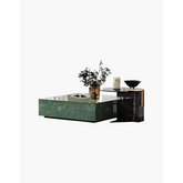 Aberdeen Coffee Table Set Marble - coffee table